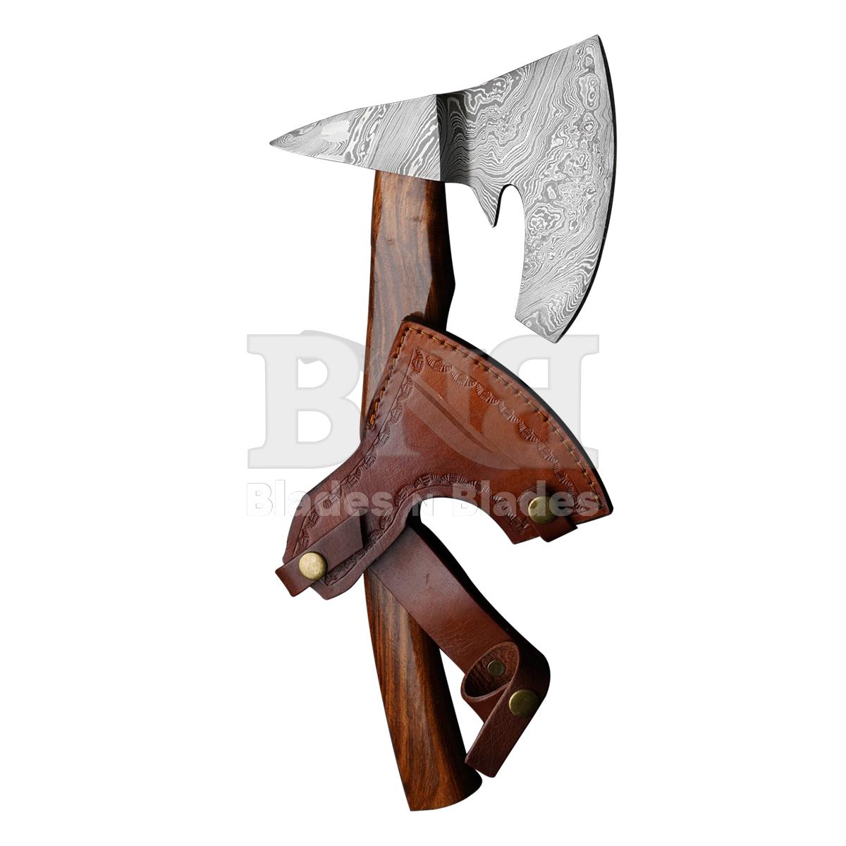Damascus Steel
Rose Wood Handle
