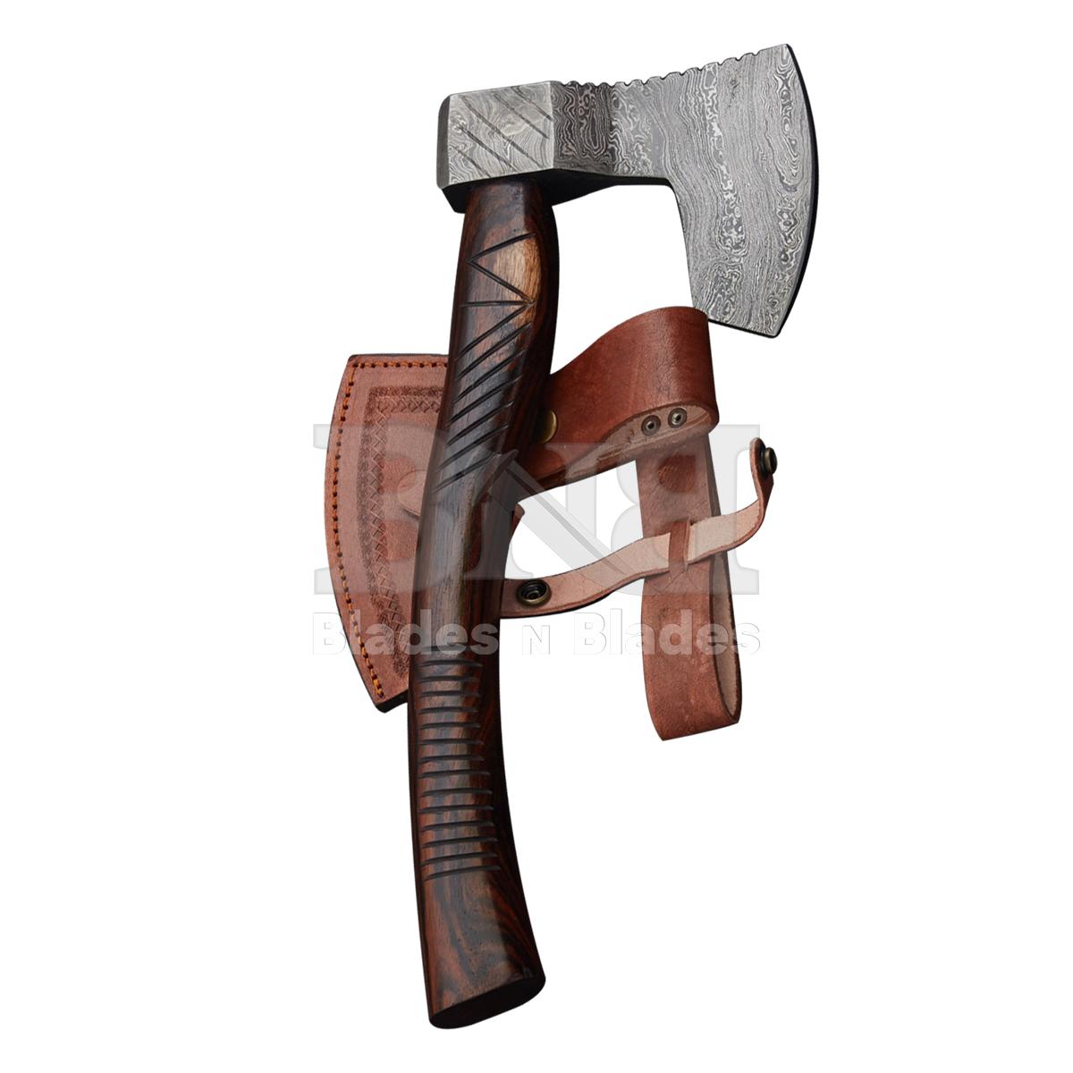 Damascus Steel
Rose Wood Handle
