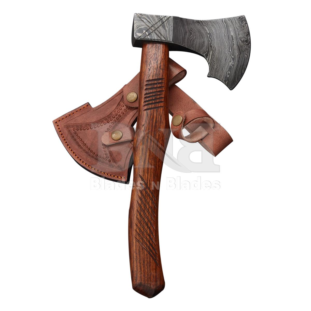 Damascus Steel
Rose Wood Handle