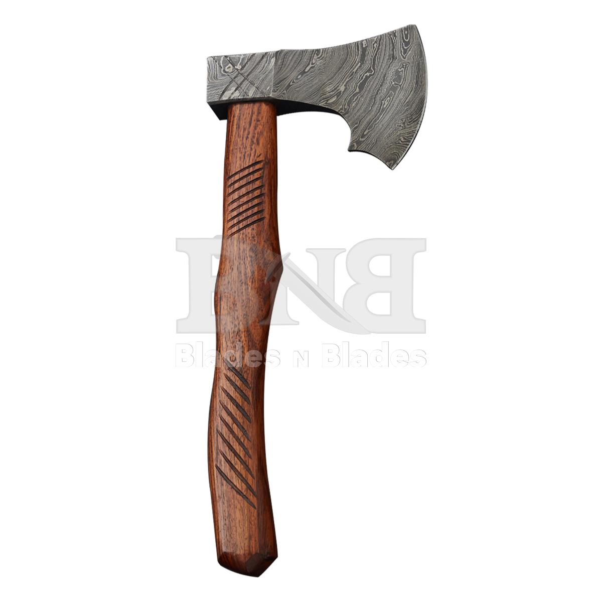 Damascus Steel
Rose Wood Handle