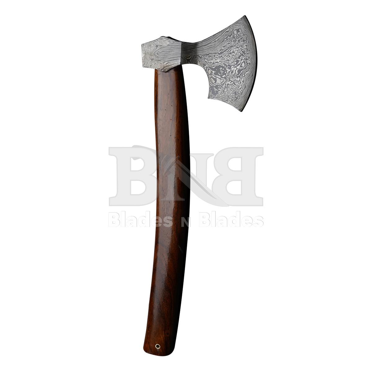 Damascus Steel
Rose Wood Handle