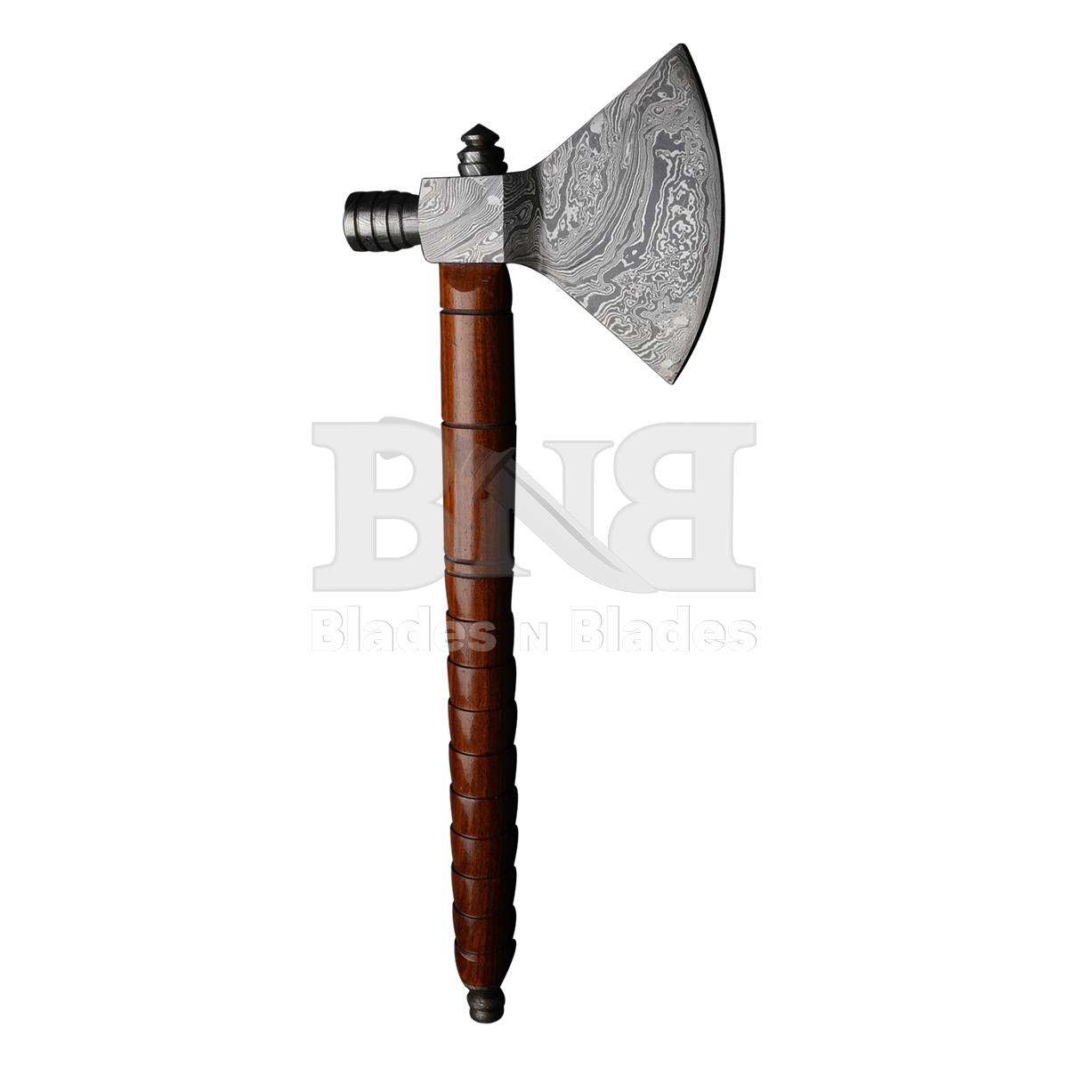 Damascus Steel
Rose Wood Handle