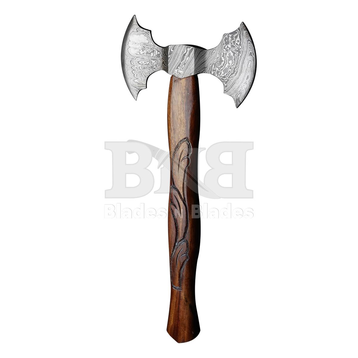 Damascus Steel
Rose Wood Handle