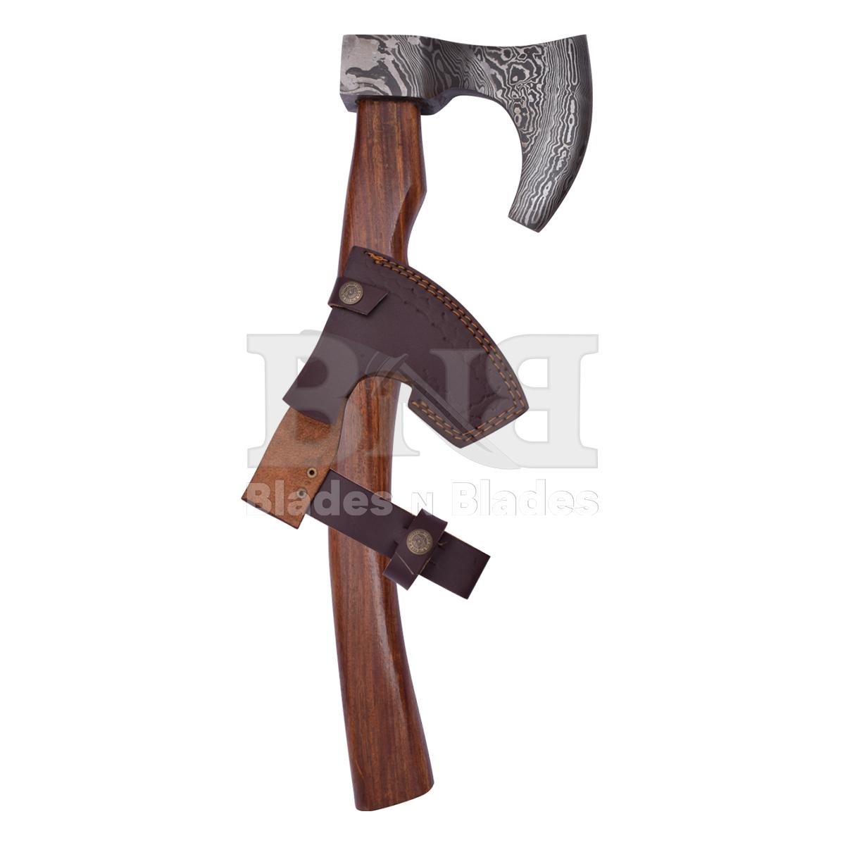 Damascus Steel
Rose Wood Handle