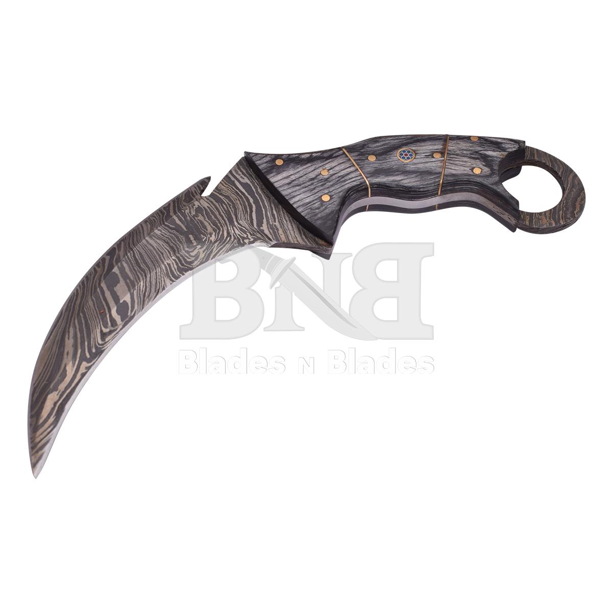 Fire Pattern
Black pakka wood with brass
spacer and brass pin