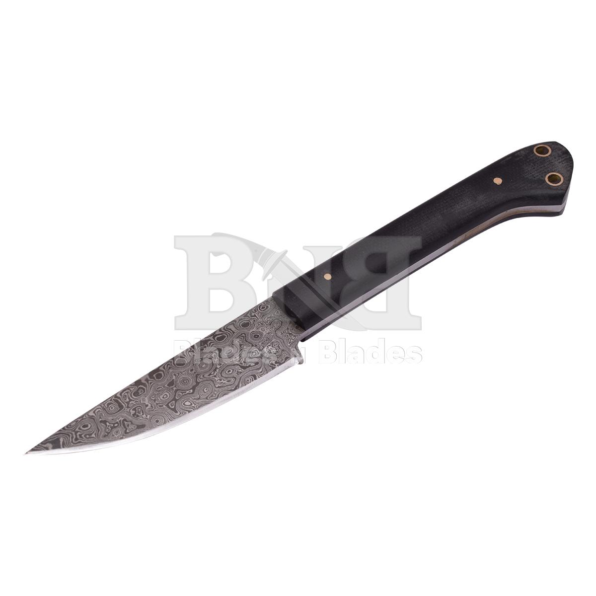 Rain drop Blade Pattern
Black micrta handle with silver