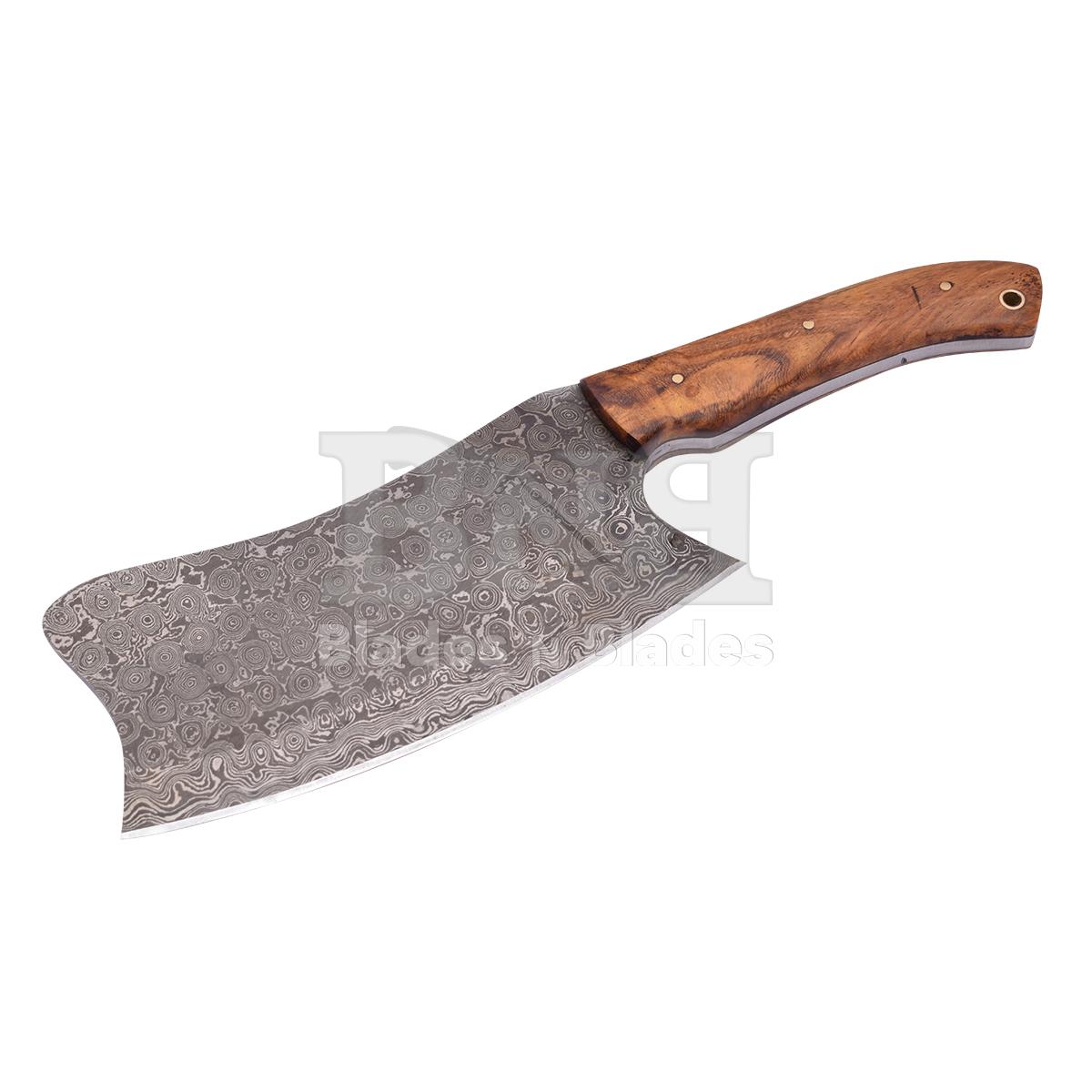 Rain drop Blade Pattern
Rose wood handle with brass pin