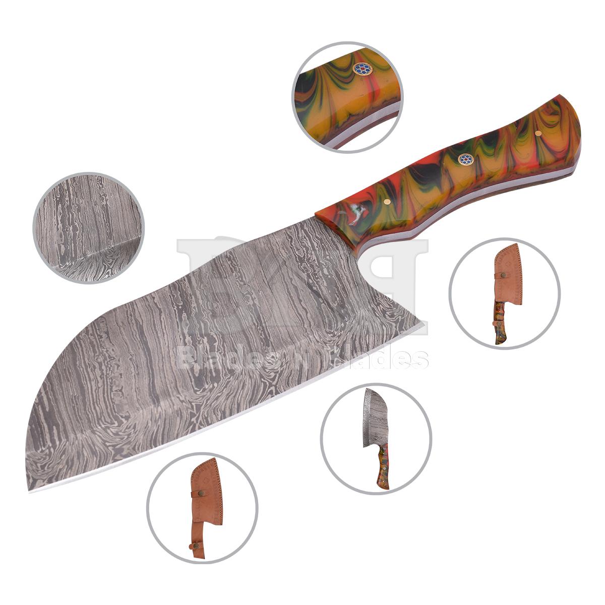 Fire blade Pattern
Raznaor handle with brass pin