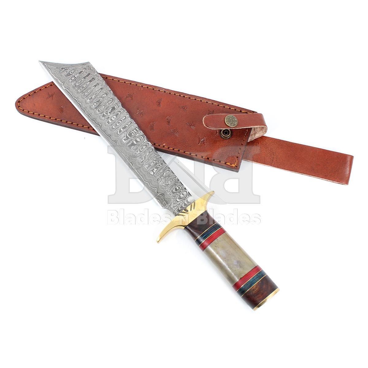 Damascus Steel 512 Layers Ladder Pattern