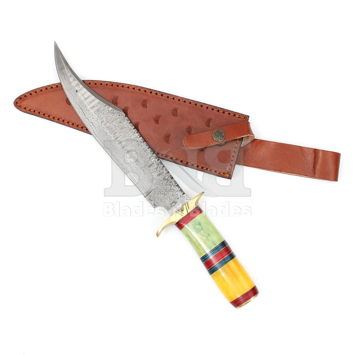 Damascus Steel 512 Layers Ladder Pattern