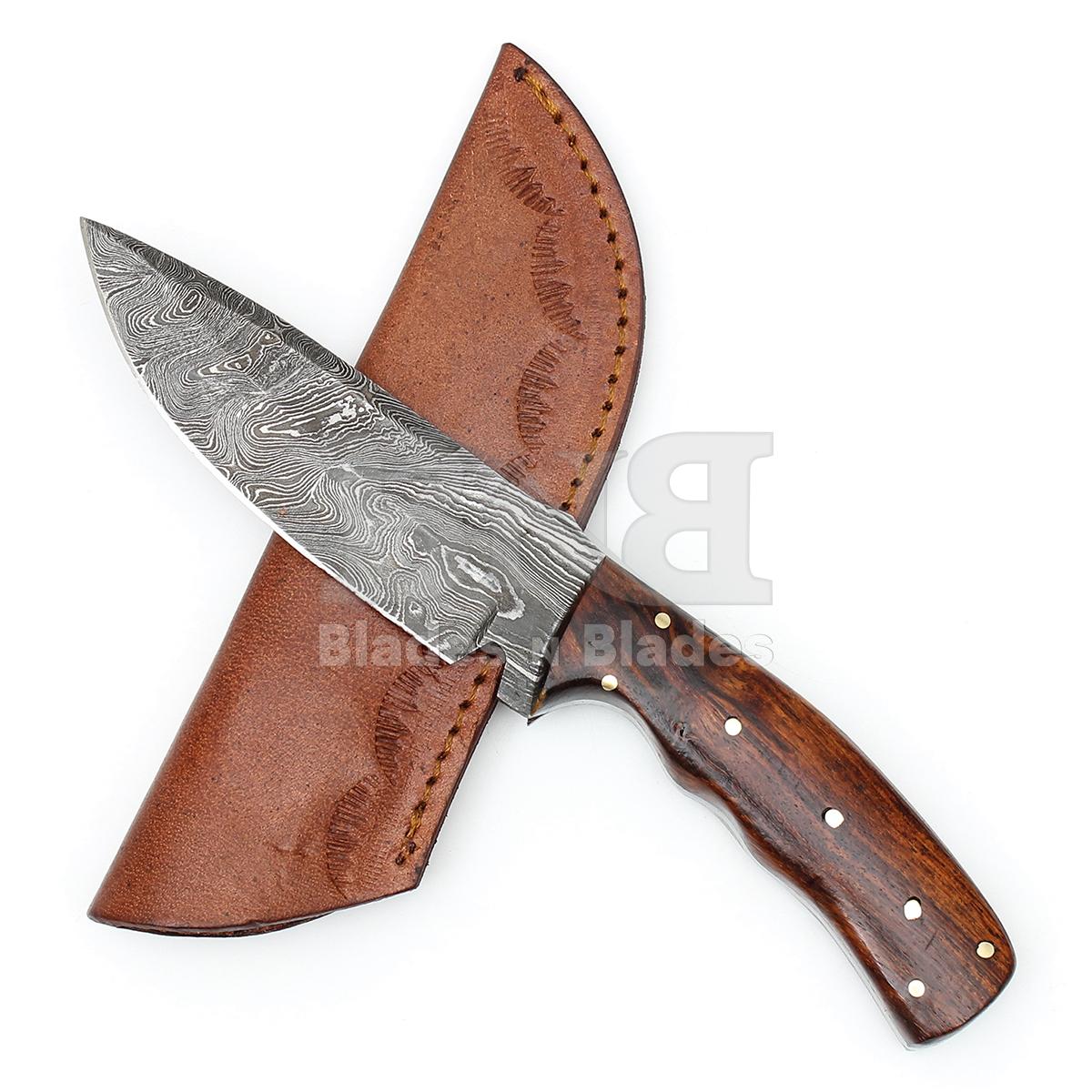 Twist Pattern Blade
Full Tang with Filework
Rosewood handle