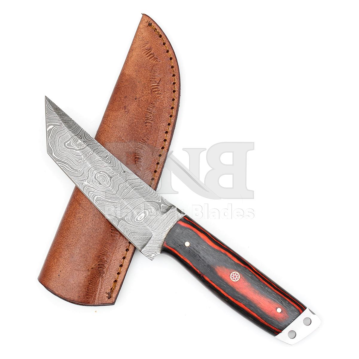 Twist Pattern Blade
Full Tang Filework
Black Orange Pakkawood