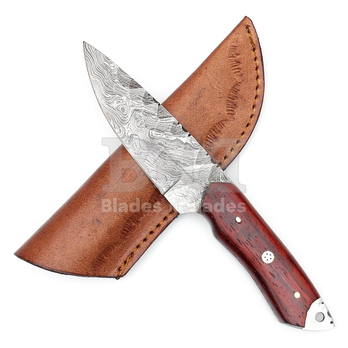 Twist Pattern Blade
Full Tang with Filework 
Rosewood handle