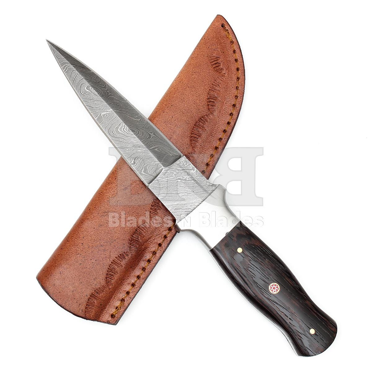 Twist Pattern Blade
with Steel Bolster Full Tang 
Venky wood handle